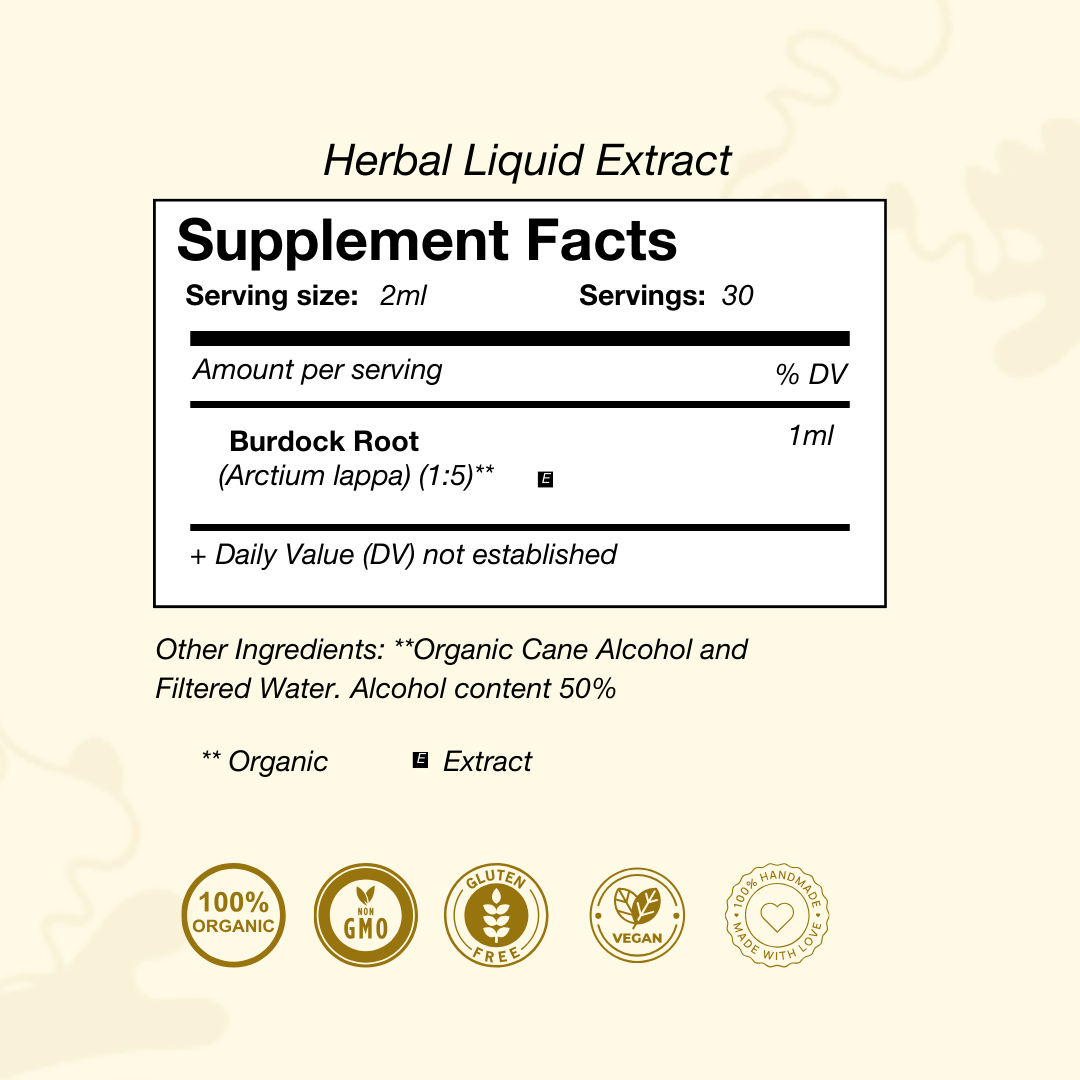 Burdock Root Tincture